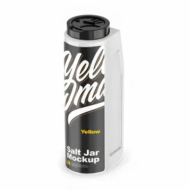 Clear Salt Jar